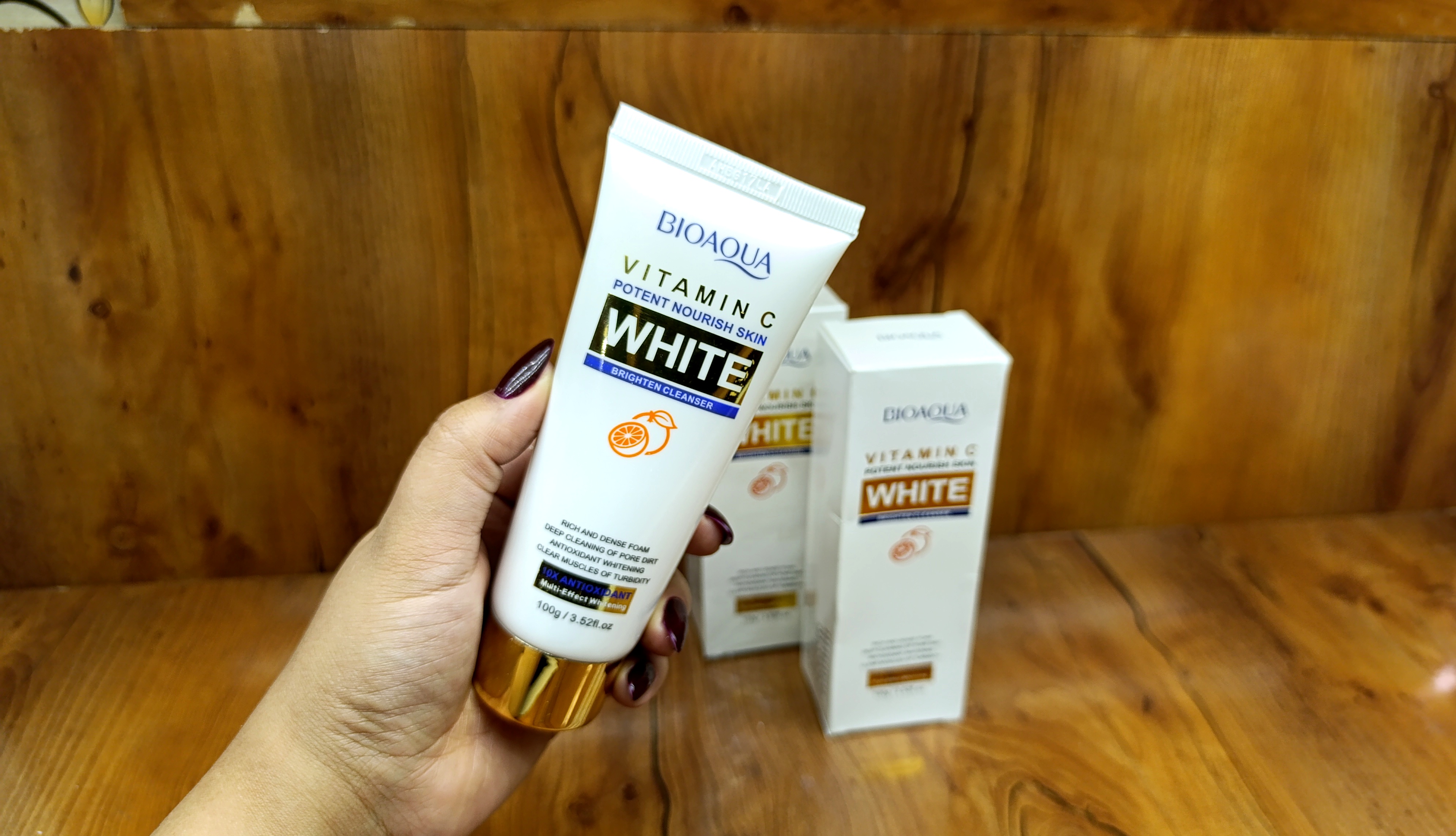 فوم شستشو ویتامین سی