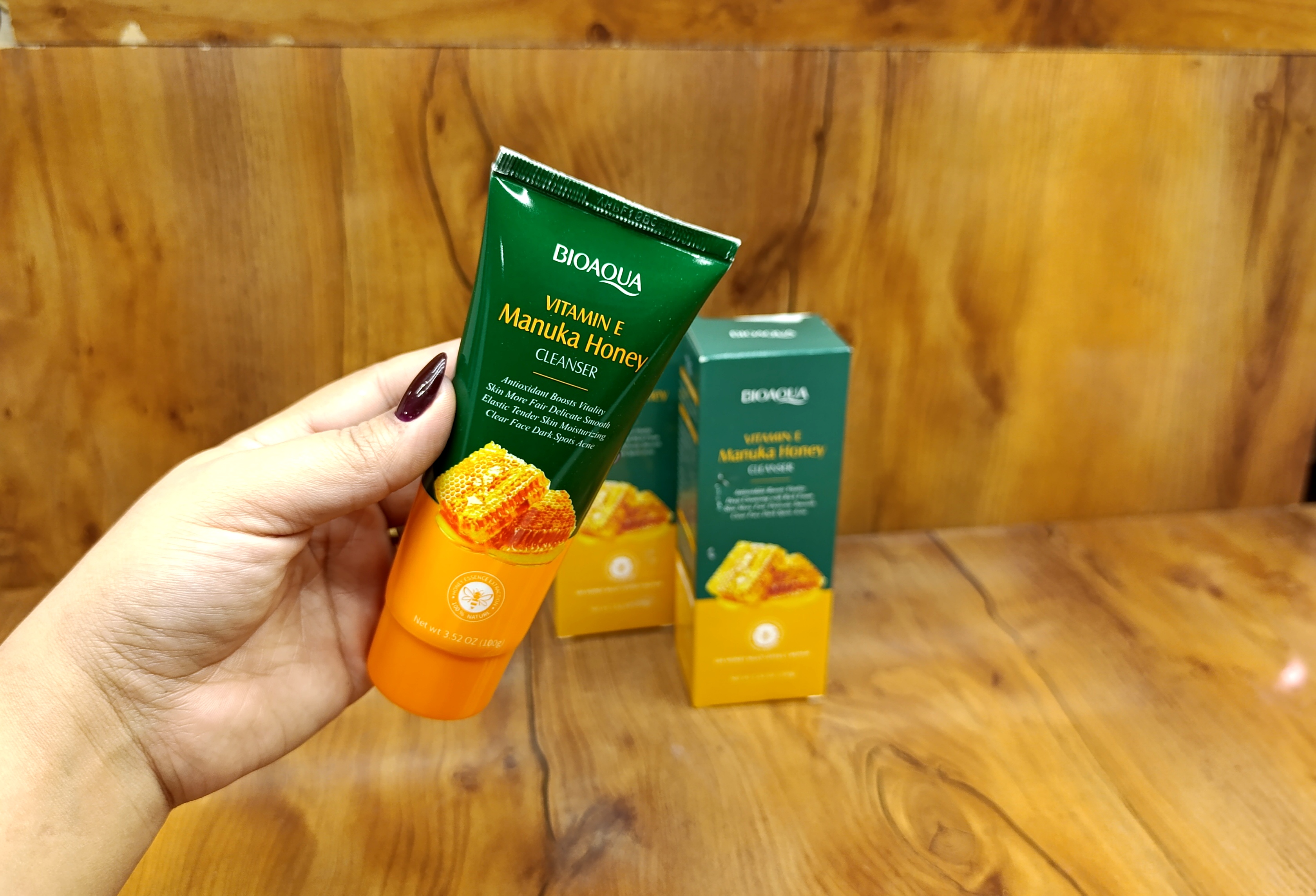 فوم‌شستشو عسل