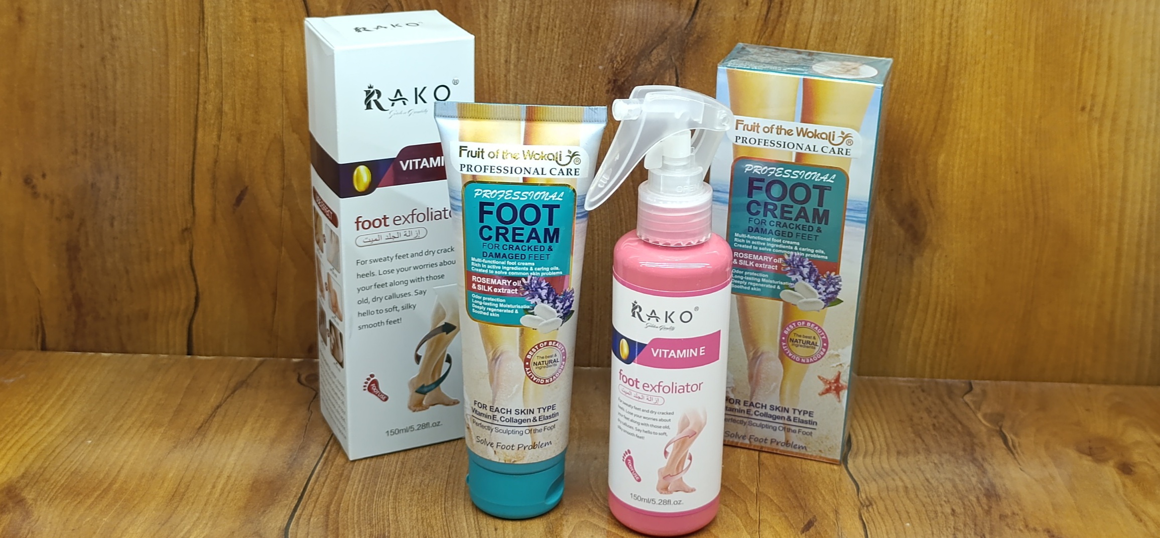 پک اسپری و کرم ترک پا